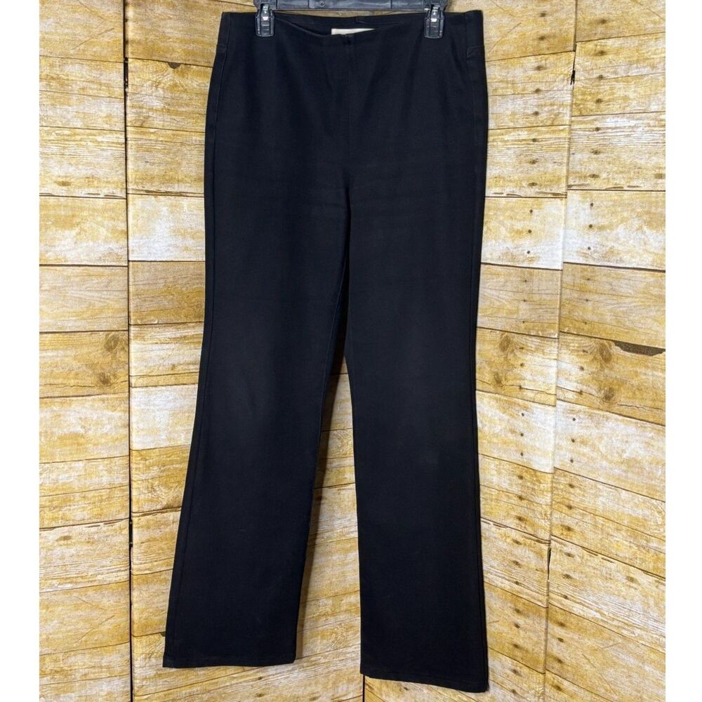 SOFT SURROUNDINGS ULTIMATE DENIM PULL ON EVERYDAY CASUAL BOOTCUT JEANS SZ.MEDIUM